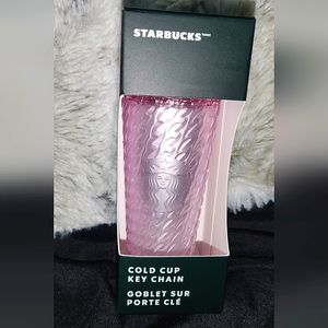 Starbucks drink cup keychain